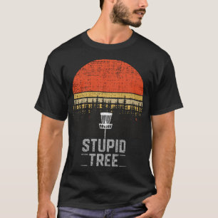 Cadeau stupide de pièce en t de T-shirt de golf d