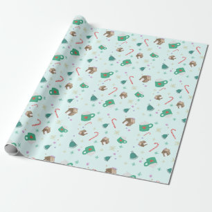Cadeau sucres de canne et pain d'épices Papier d'envelop