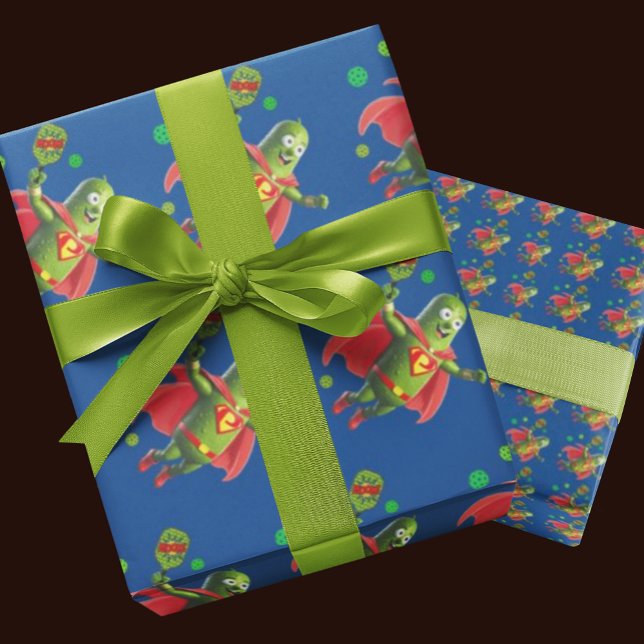 Cadeau Super Pickleman Fun Cute Wrapper Papier (It's Pickleman wrapping paper!)