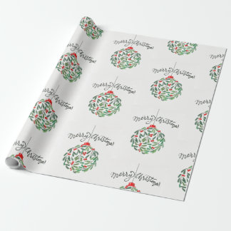 Cadeau Superbe papier d'emballage de Noël joyeux