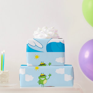 Cadeau Surf De La Grenouille À L'Épreuve Papier D'Envelop