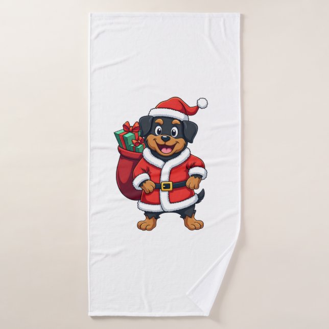 Cadeau Surprise Pomeranian (Serviette de bain)
