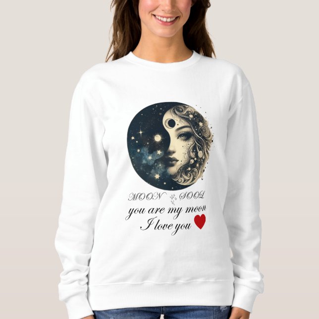 Cadeau Sweatshirt confortable pour votre petite am (Devant)