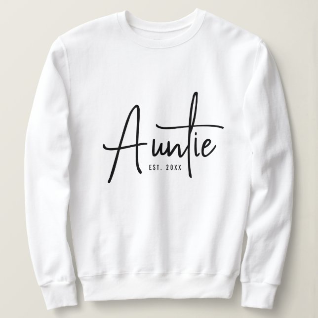 Cadeau sweatshirt pour votre tante préférée (Design devant)