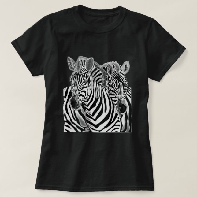 Cadeau T-shirt Zebra (Design devant)