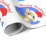 Cadeau Tan Meowy Christmas Kitty Wrapper Papier<br><div class="desc">Pour tous les chats et amoureux des animaux...  Enveloppez tous vos cadeaux de Noël avec ce mignon petit chaton !...  Gardez-le tel quel,  ou customisez-le !...  (Avec de l'art original de ToonBug.com/David Magliocco.)</div>
