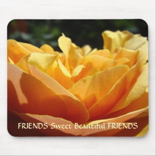 Cadeau Tapis de Souris FRIENDS Amitié Texte Person