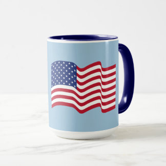 Cadeau Tasse à Café Drapeau Américain Patriotique
