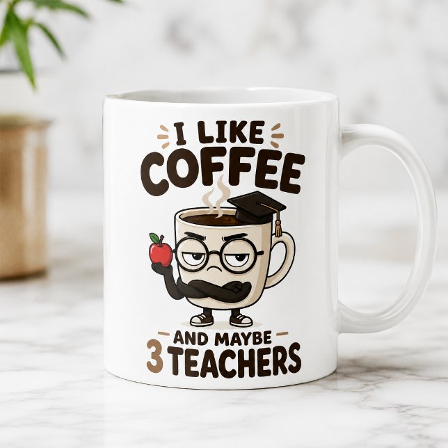 Cadeau Tasse à Café Enseignant Drôle (Créateur téléchargé)