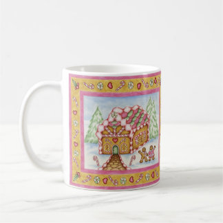 Cadeau Tasse à Café Maison en Pain d'Épice de Noël