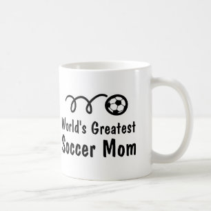 Cadeau Tasse à Café Meilleure Maman de Foot du Mon
