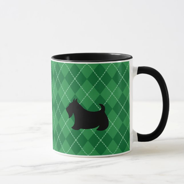 Cadeau Tasse à Café Terrier Écossais (Droite)