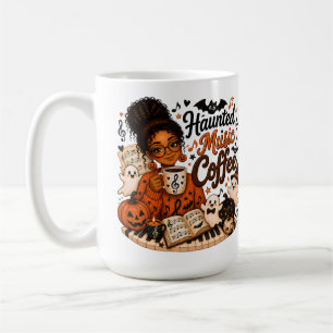 Cadeau Tasse Café Musique Halloween Piano Ensorcel