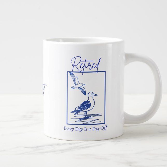 Cadeau Tasse de Voyage pour la Retraite (Droite)