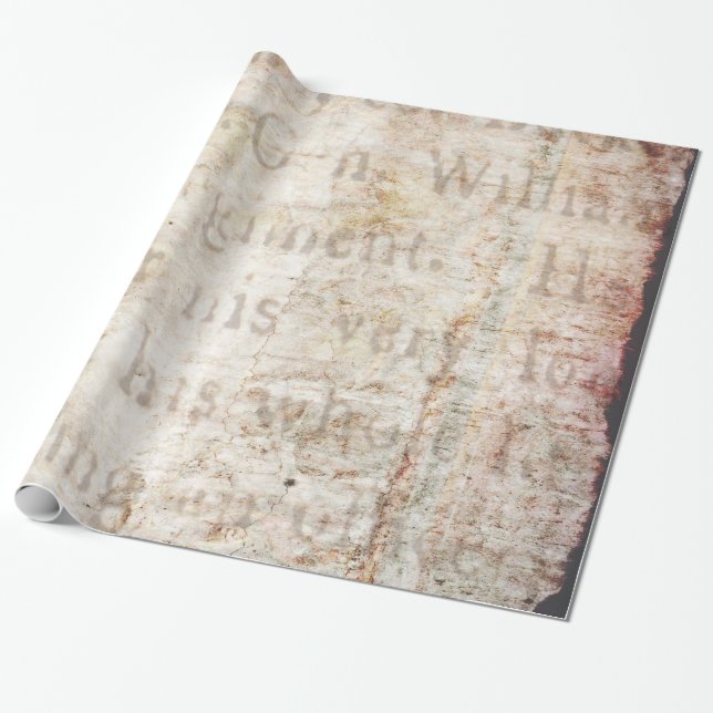 Cadeau Texte Vintage 1700 Papier Arrière - plan Modèle vi (Déroulé)