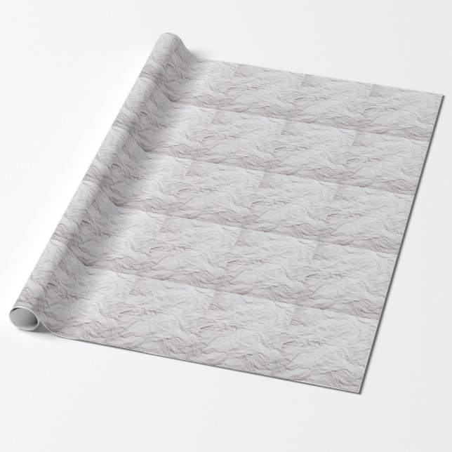 Cadeau Texture papier broyée, arrière - plan détaillé. (Déroulé)