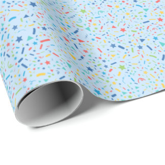 Cadeau Titre : Papier à envelopper Confetti Celebration