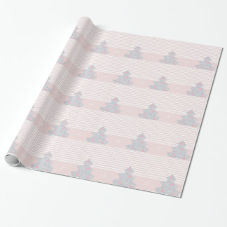 Cadeau Toodles Vacances Monogramme Papier d'enveloppement