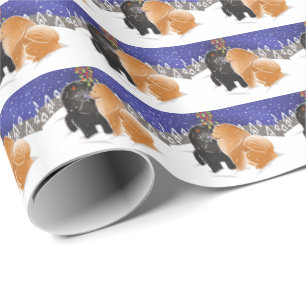 Cadeau TOUT CE QUE JE VEUX POUR NOEL Papier d'emballage