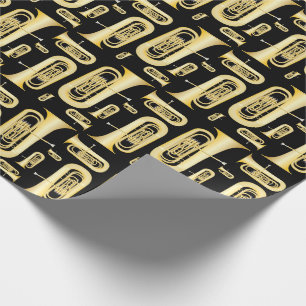 Cadeau Tuba Musician Band Enseignant Papier d'enveloppeme