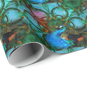 Cadeau Univers du papier carrelé Peacock