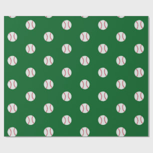 Cadeau Ventilateurs de baseball enveloppant du papier