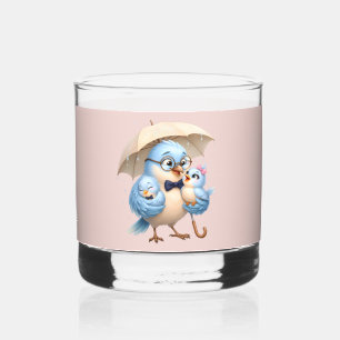 Cadeau Verre à whisky Father Bird
