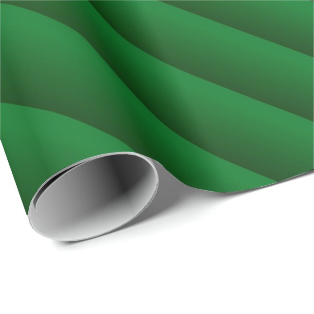 Cadeau vert, unique, papier d'enveloppement brillant, col (Coin rond)