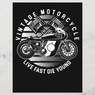 Cadeau vintage De Course De Moto Pour Biker