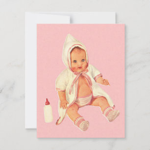 Cadeau vintage Retro Little Baby shower