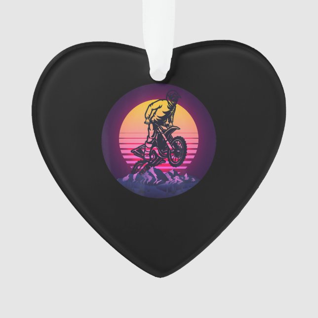 Cadeau vintage Sundown Motorbike Pour Vélos (devant)