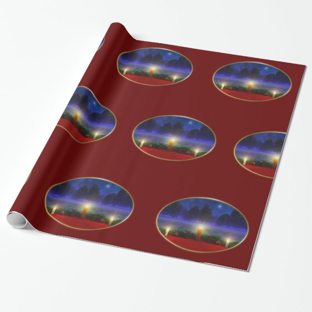 Cadeau Visions plus lumineuses Papier d'enveloppement de  (Déroulé)