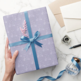 Cadeau Voitures de golf et clubs tonals sur papier violet