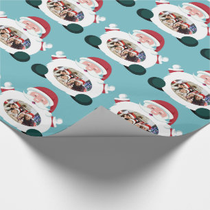 Cadeau VOTRE PHOTO en papier d'emballage fait sur