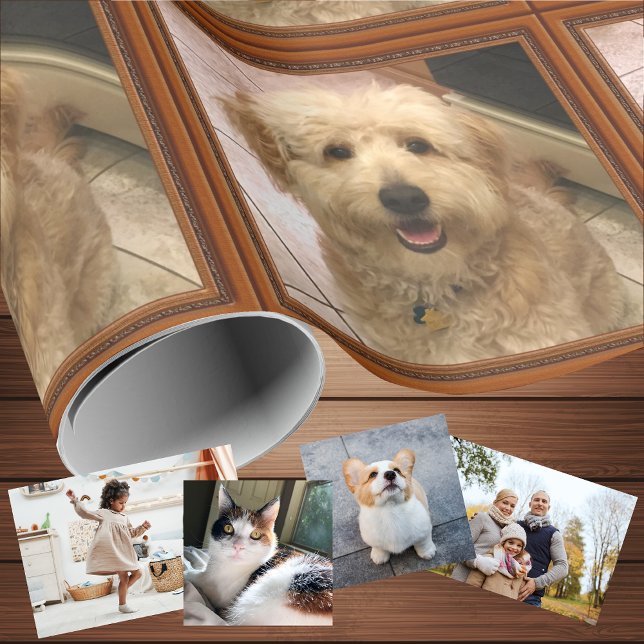 Cadeau VOTRE PHOTO Papier à enveloppement personnalisé (Wrapping Paper. with Photo. Pet gift wrapping paper. Personalised wrapping paper. Custom gift wrap.)