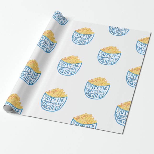 Cadeau Vous êtes le fromage à mon papier d'emballage de (Déroulé)