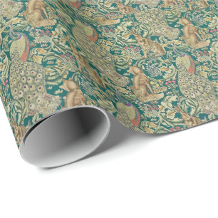 Cadeau Walter Morris "Forêt" Papier à enveloppement
