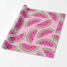Watermelon Cute 1er Anniversaire Papier d'envelopp