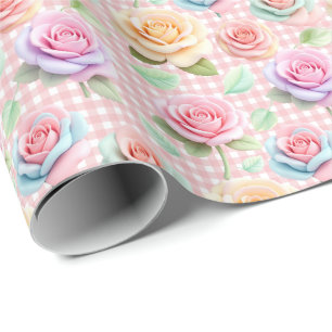 Cadeau Whispers floral 2 Papier à envelopper
