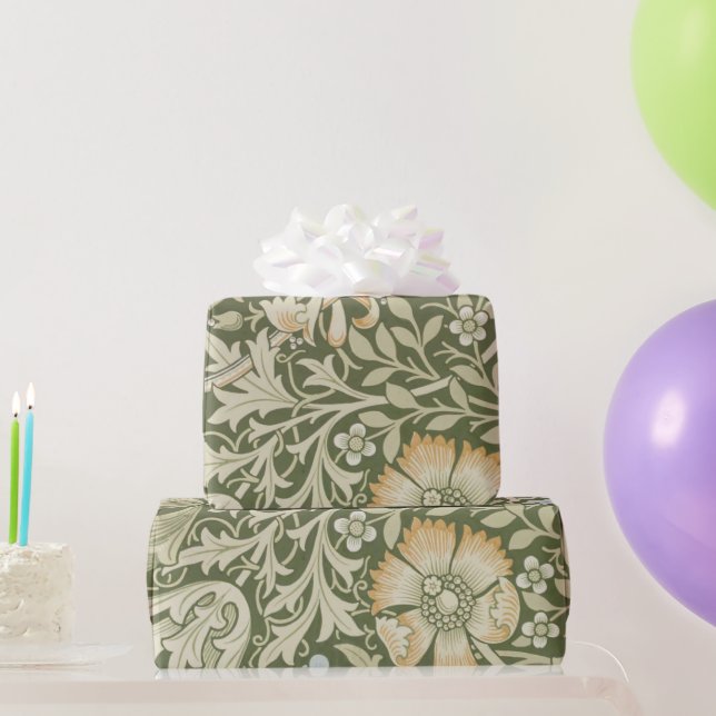 Cadeau William Morris Papier d'enveloppement du XIXe sièc (Cadeaux de fête)