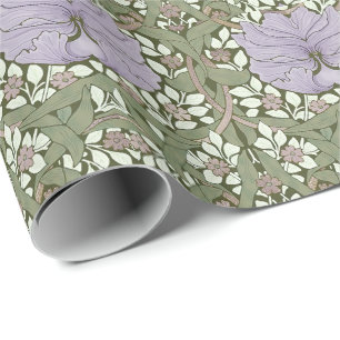 Cadeau William Morris Pimpernel Motif Vintage Papier Cade