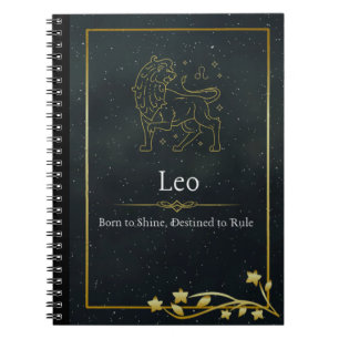 Cadeau Zodiaque Lion – Journal d'Astrologie pour l