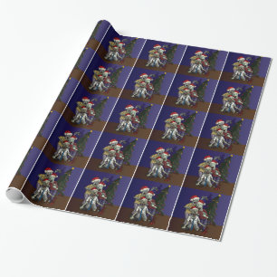 Cadeau Zombis par le papier d'emballage d'arbre de Noël