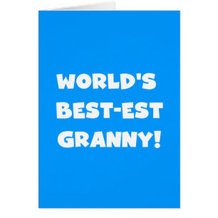 Cadeaux blancs de T-shirts des textes de mamie du