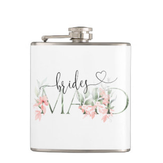 Cadeaux Bridesmaid Flacon Floral Wedding Party cad