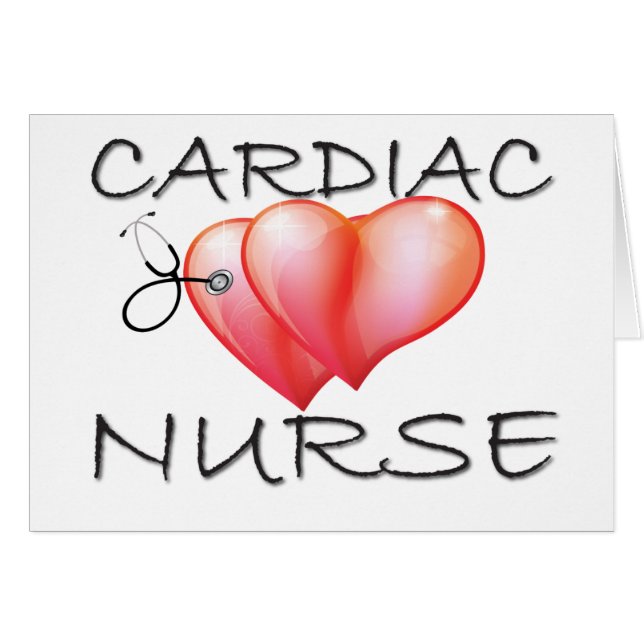 Cadeaux cardiaques d'infirmière (Devant horizontal)