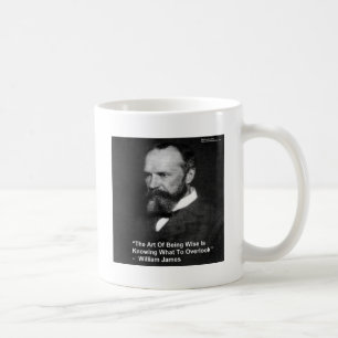 Cadeaux Cartes Mugs Etc de citation de Wm James "Ê