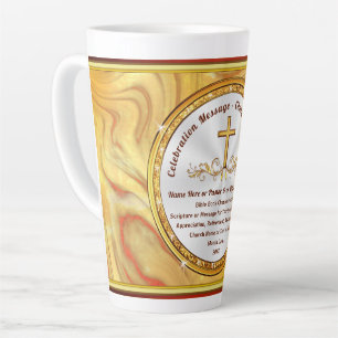 Cadeaux chrétiens uniques, Mug avec Écriture perso