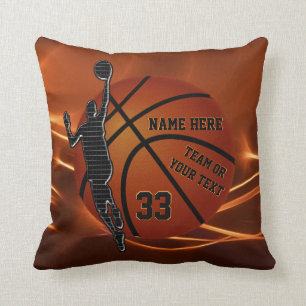 Cadeaux d'aîné de basket-ball de coussin de
