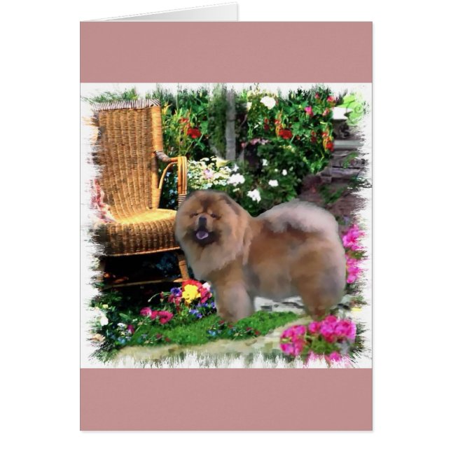 Cadeaux d'art Chow Chow (Devant)